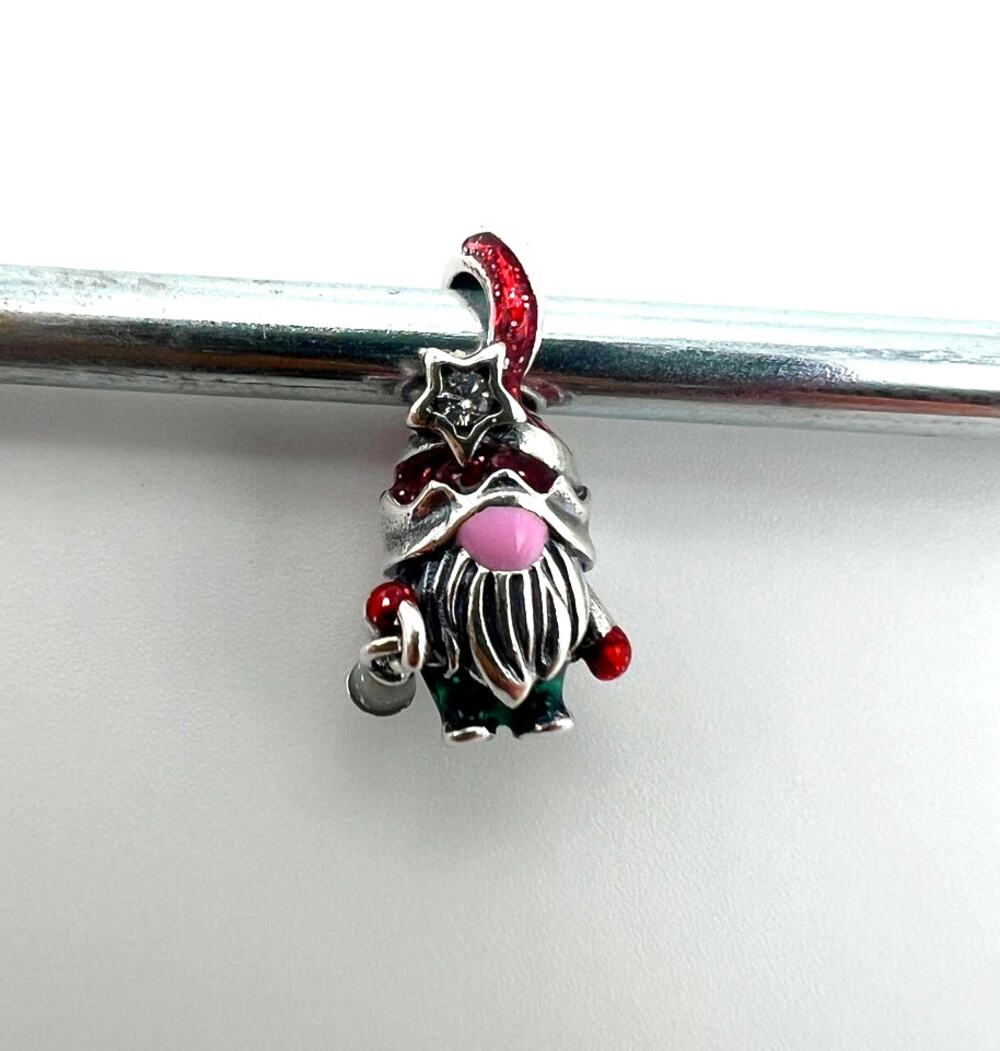 New Christmas Gnome Charm for European Bracelet